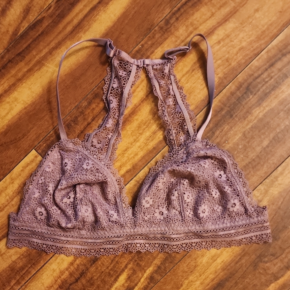 Lace Bralette in Purple